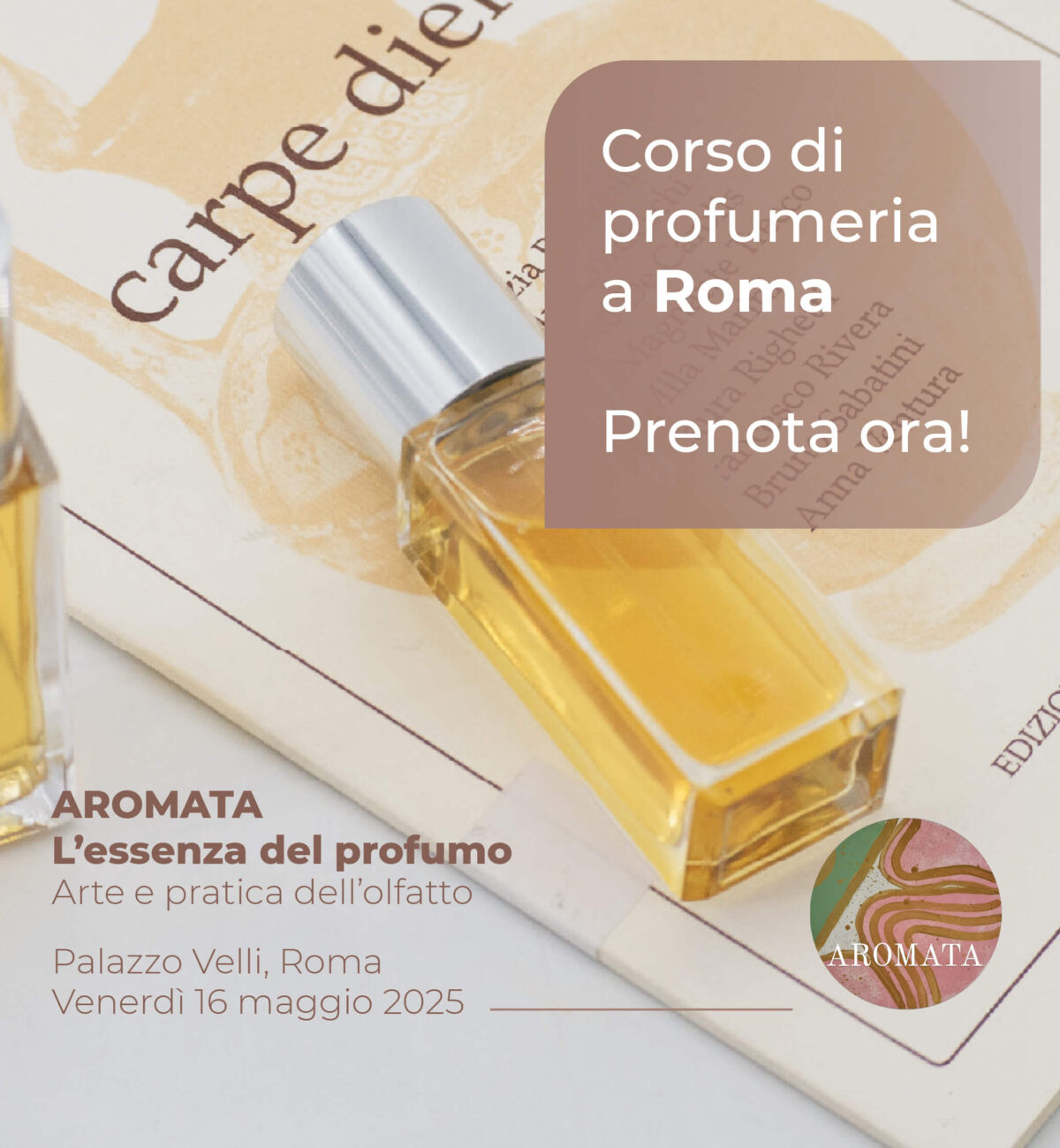 L’ESSENZA DEL PROFUMO – Arte e pratica dell’olfatto